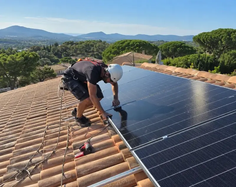 Installateur panneaux solaires Sermaise — pose photovoltaïque sur toiture